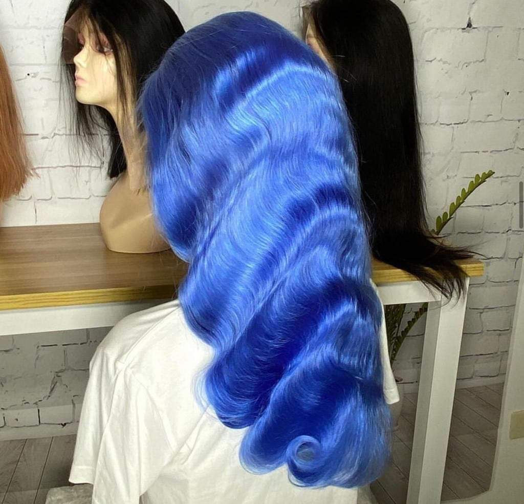 Transparent Blue Body Wave
