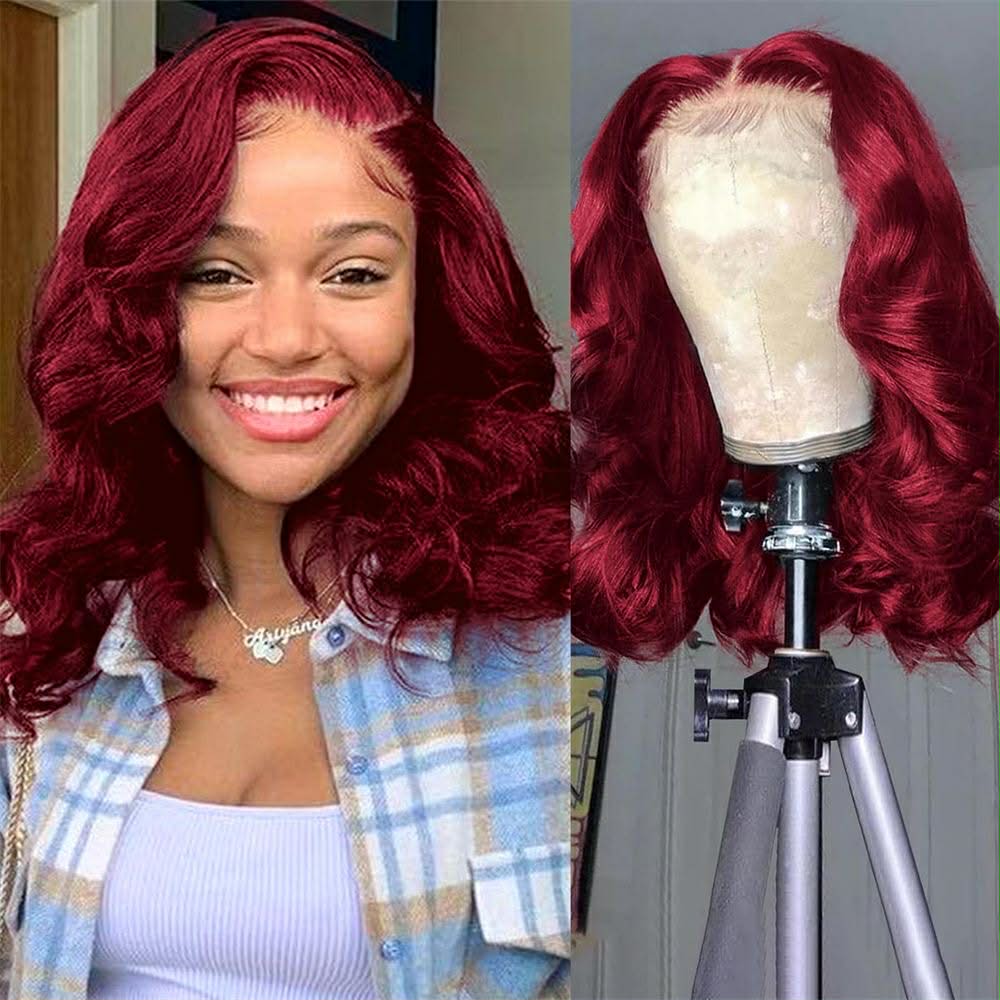 13*4 99J Bodywave Bob Wig