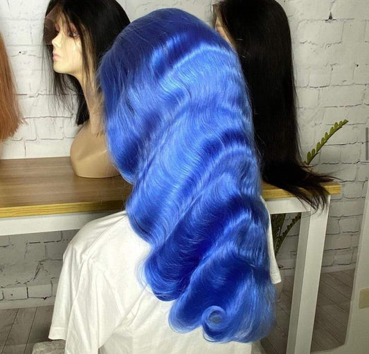 Transparent Blue Body Wave